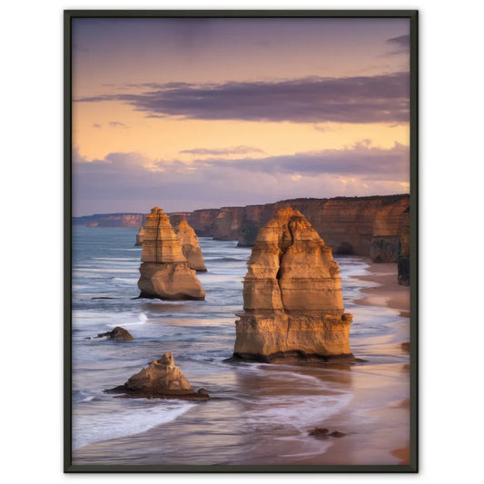 Poster von den Twelve Apostles in Australien zur Golden Hour 1