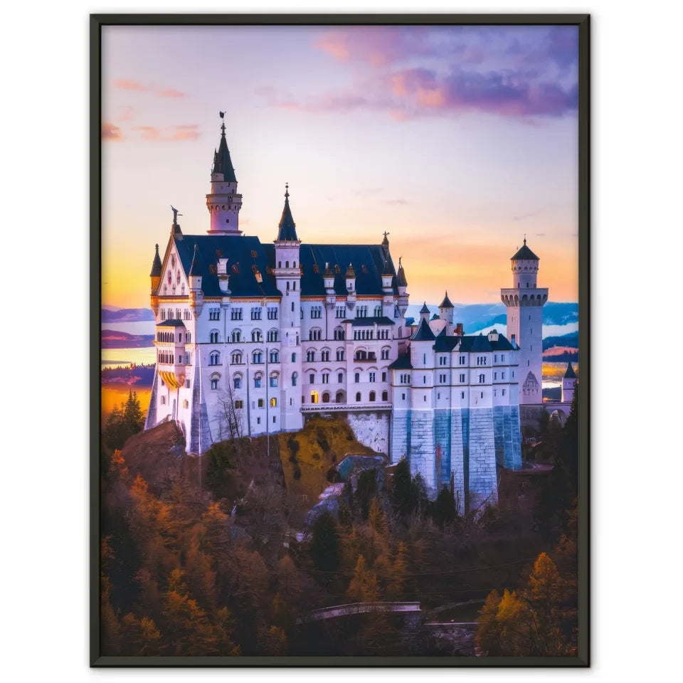 Schloss Neuschwanstein Poster atemberaubendes Panorama Bild 1