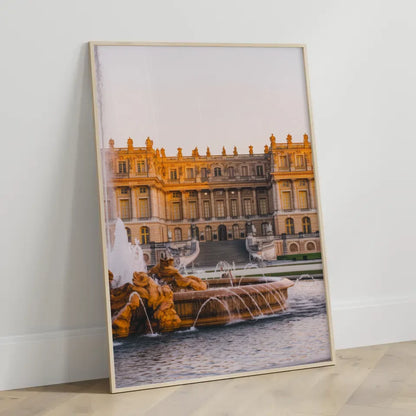 Poster Schloss Versailles atemberaubendes Panorama Bild 3