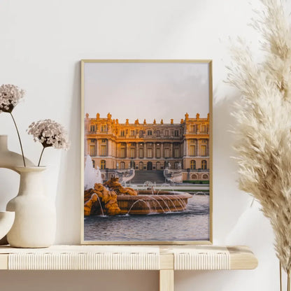 Poster Schloss Versailles atemberaubendes Panorama Bild 4