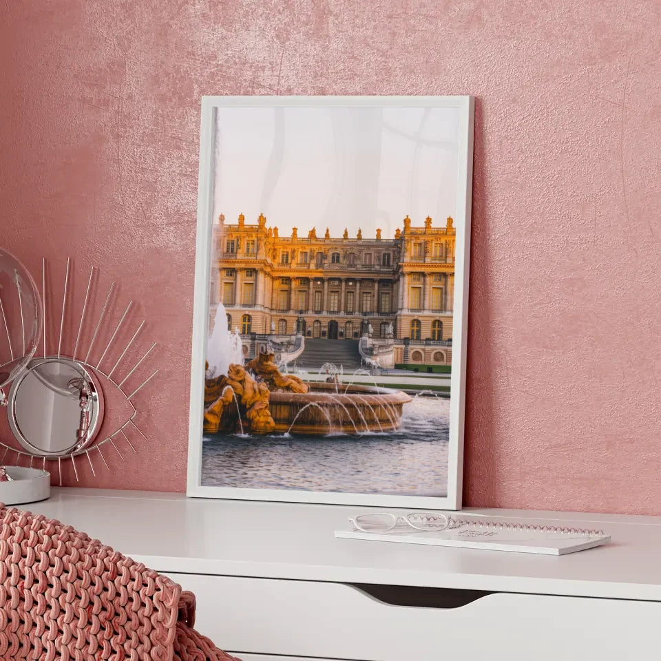 Poster Schloss Versailles atemberaubendes Panorama Bild 5
