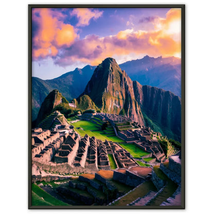 Poster Machu Picchu Peru Panorama Bild 1