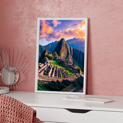 Poster Machu Picchu Peru Panorama Bild 5