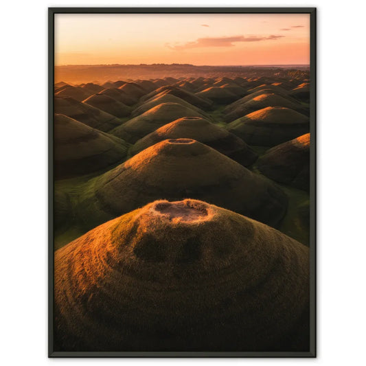 Poster Chocolate Hills Philippinen Panorama Bild 1