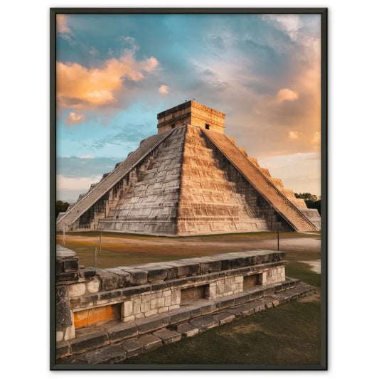 Poster Chichén Itzá Mexiko Panorama Bild 1