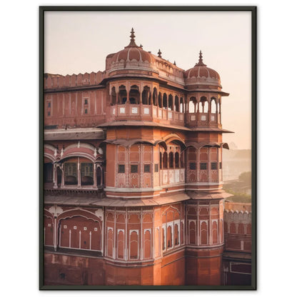 Poster Amber Fort Jaipur Indien zur Golden Hour erleben 1