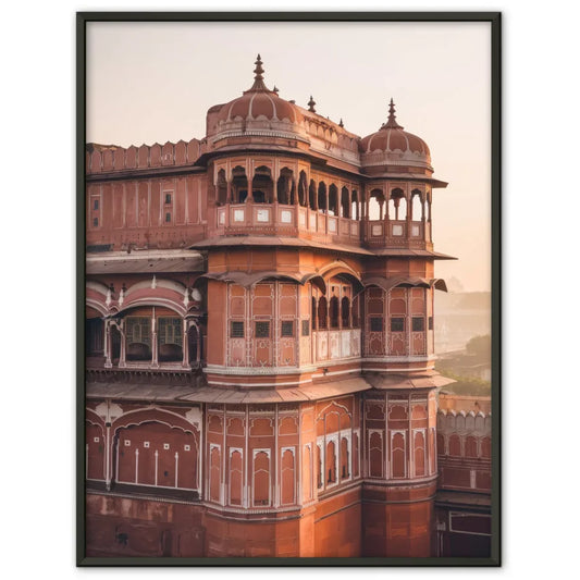 Poster Amber Fort Jaipur Indien zur Golden Hour erleben 1