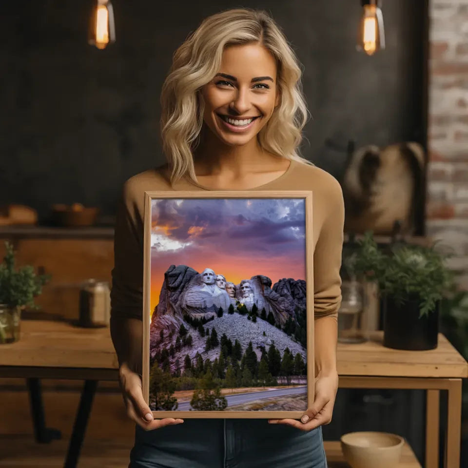 Abstrakte Boho Vase Poster mit skandinavischem Flair 2