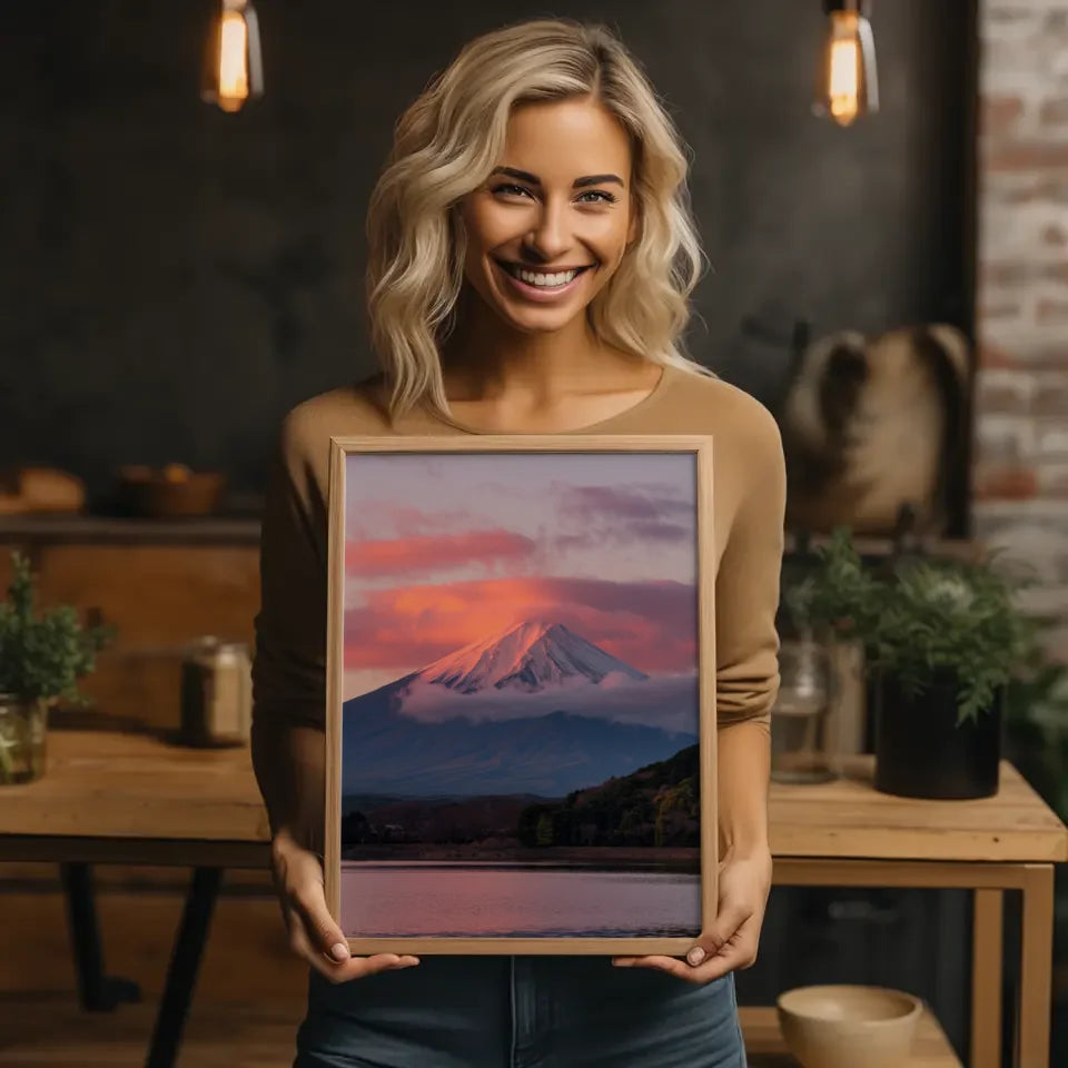 Minimalistischer Poster Boho Tonvase skandinavisch inspiriert Nordisch 2