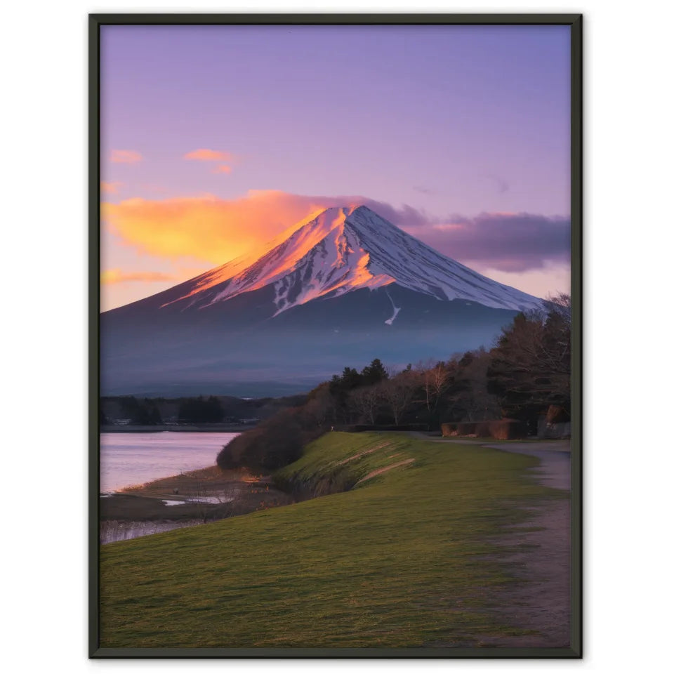 Poster mit skandinavischer Boho Tonvase minimalistisch 1