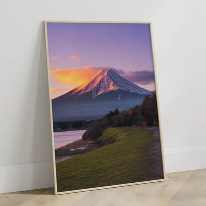 Poster mit skandinavischer Boho Tonvase minimalistisch 3