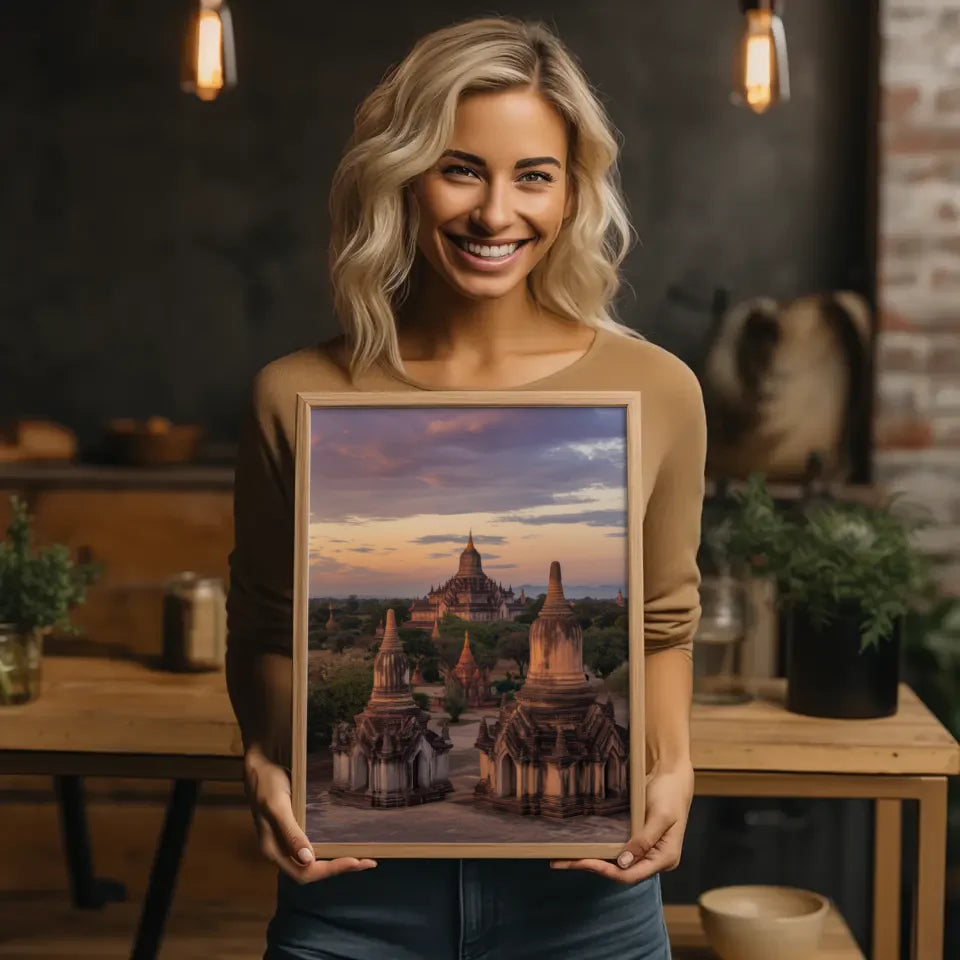 Poster minimalistische Boho Tonvase skandinavische Illustration kaufen 2