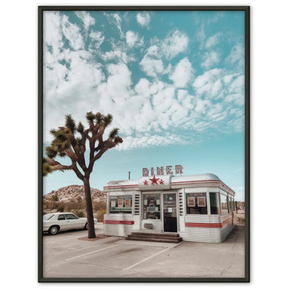 Vintage Restaurant Poster mit Retro-Feeling 1