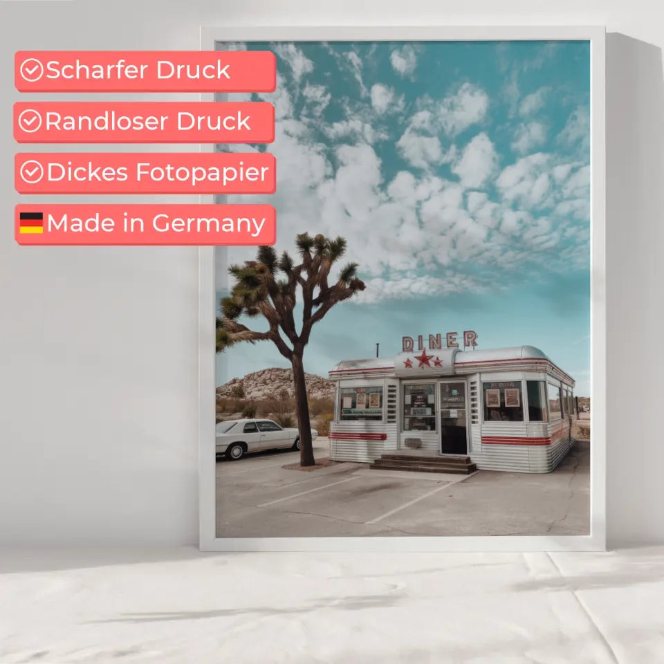 Vintage Restaurant Poster mit Retro-Feeling 6