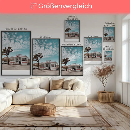 Vintage Restaurant Poster mit Retro-Feeling 7