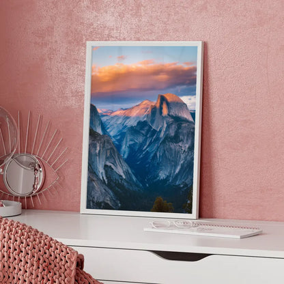 Poster Yosemite Nationalpark Panorama Bild zur Golden Hour 5