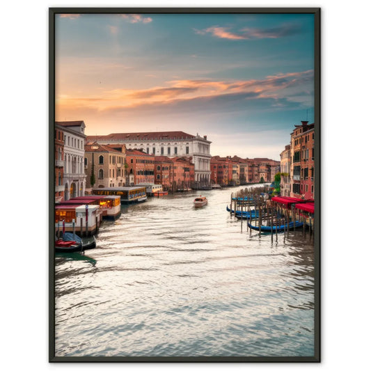 Venedig Panorama Bild Poster zur Golden Hour begeistern 1