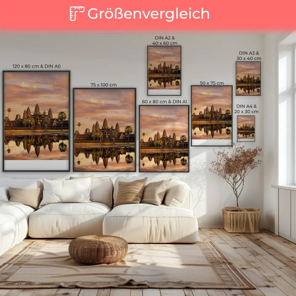 Moderne Poster mit skandinavischer Boho-Tonvase gestalten 7