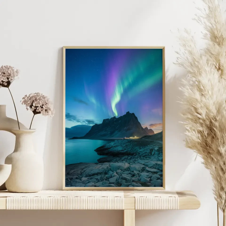 Minimalistisches Poster skandinavische Boho Vase 4