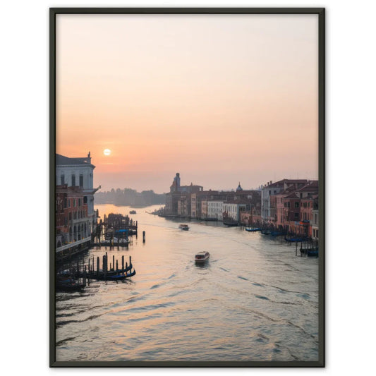 Venedig Panorama Bild Poster zur Goldenen Stunde 1
