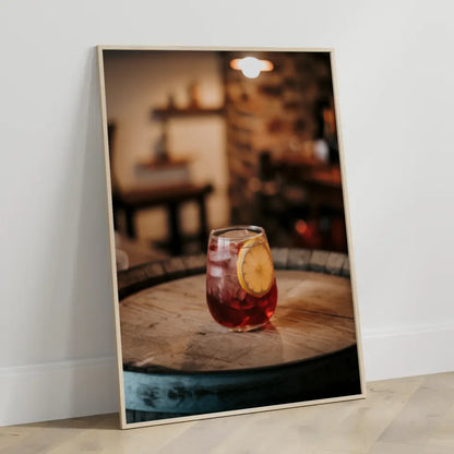 Ruhige Strandszene Poster bei Sonnenuntergang 3