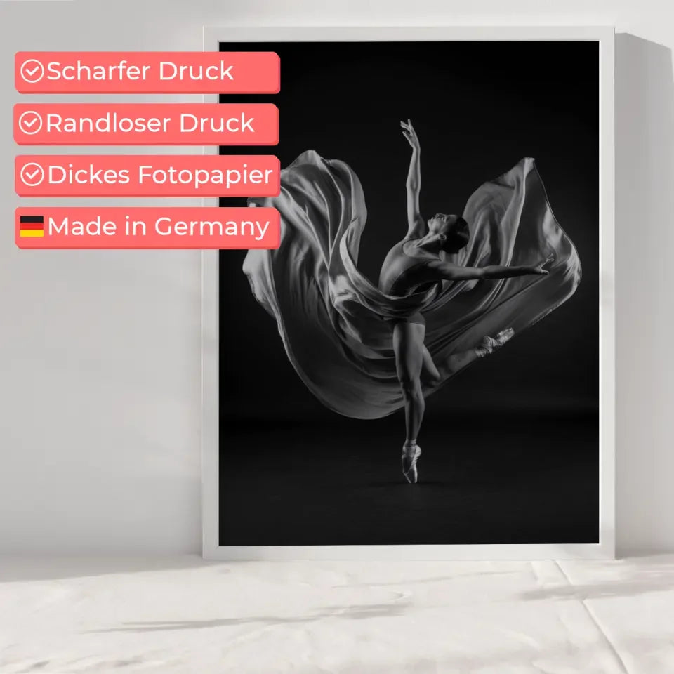 Dynamischer Tänzer Poster für Eleganz und Anmut 6