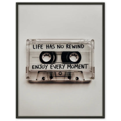 Kassetten Poster mit Lebensweisheit und Spaß 1