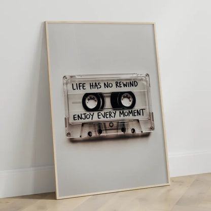 Kassetten Poster mit Lebensweisheit und Spaß 3