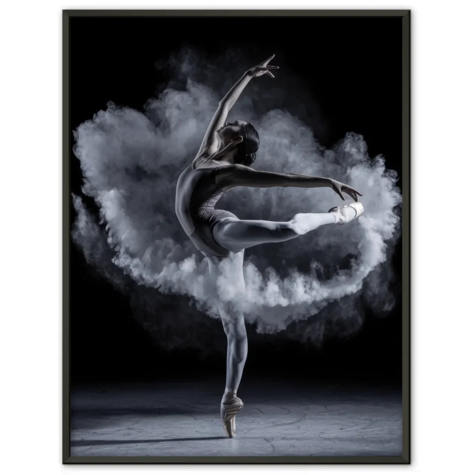 Eleganter Balletttänzer Poster im Dramatischen Stil 1