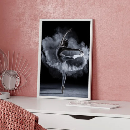 Eleganter Balletttänzer Poster im Dramatischen Stil 5