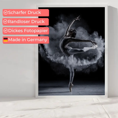 Eleganter Balletttänzer Poster im Dramatischen Stil 6