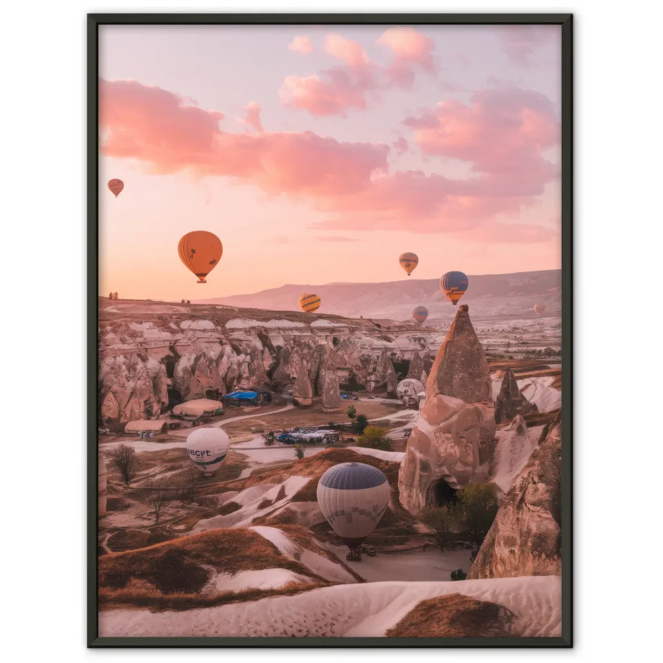 Poster atemberaubendes Panorama Bild Kappadokien Türkei 1