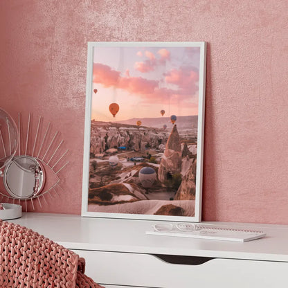 Poster atemberaubendes Panorama Bild Kappadokien Türkei 5