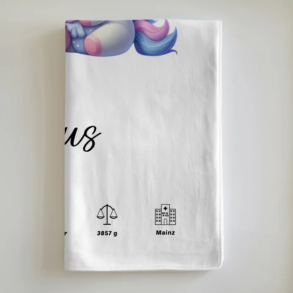 Personalisierte Decke mit Buchstaben K für Geburt A-Z Geschenke 6