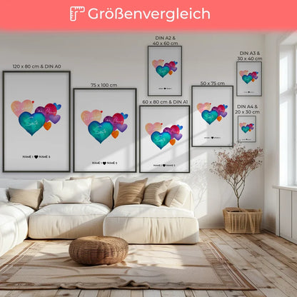 Poster Größenvergleich 1