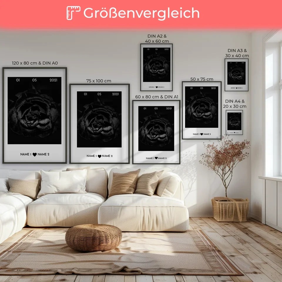 Poster Größenvergleich 1