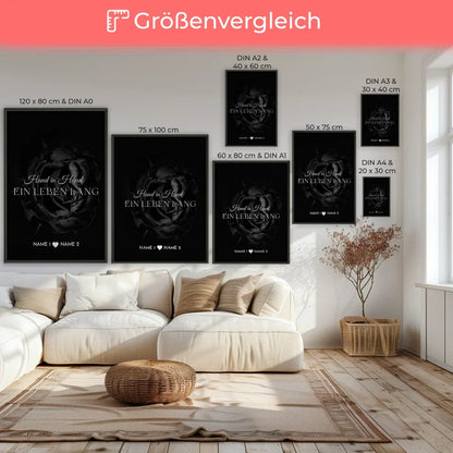 Poster Größenvergleich 1