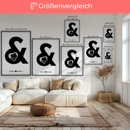 Poster Größenvergleich 1