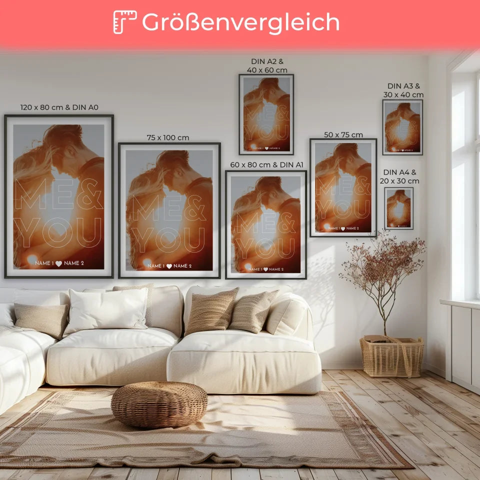 Poster Größenvergleich 1