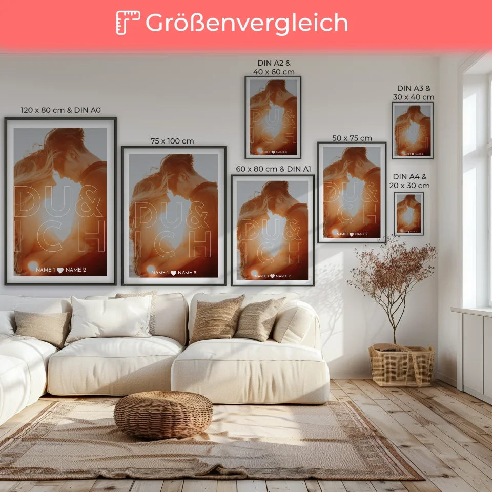 Poster Größenvergleich 1