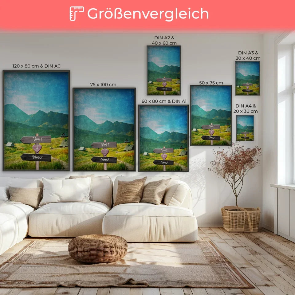 Poster Größenvergleich 1