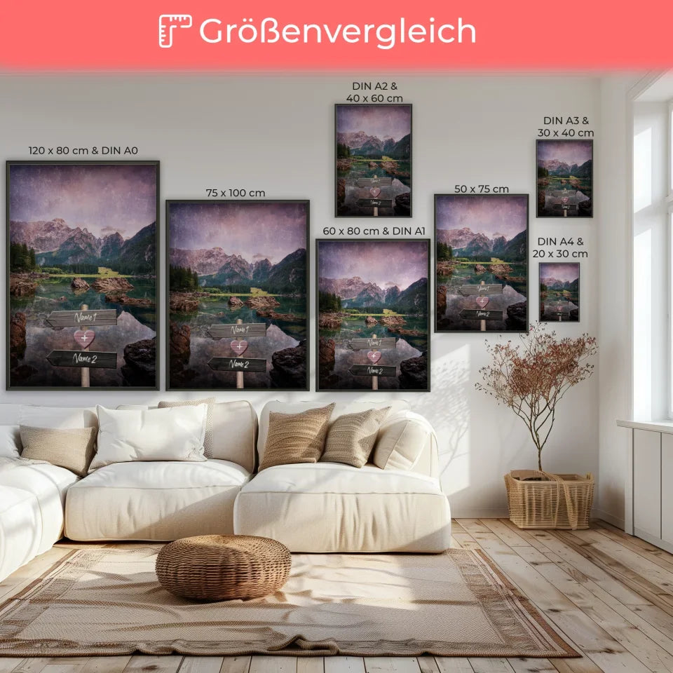 Poster Größenvergleich 1