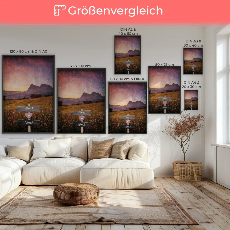 Poster Größenvergleich 1
