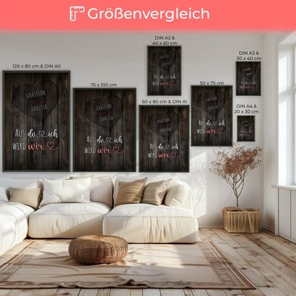 Poster Größenvergleich 1