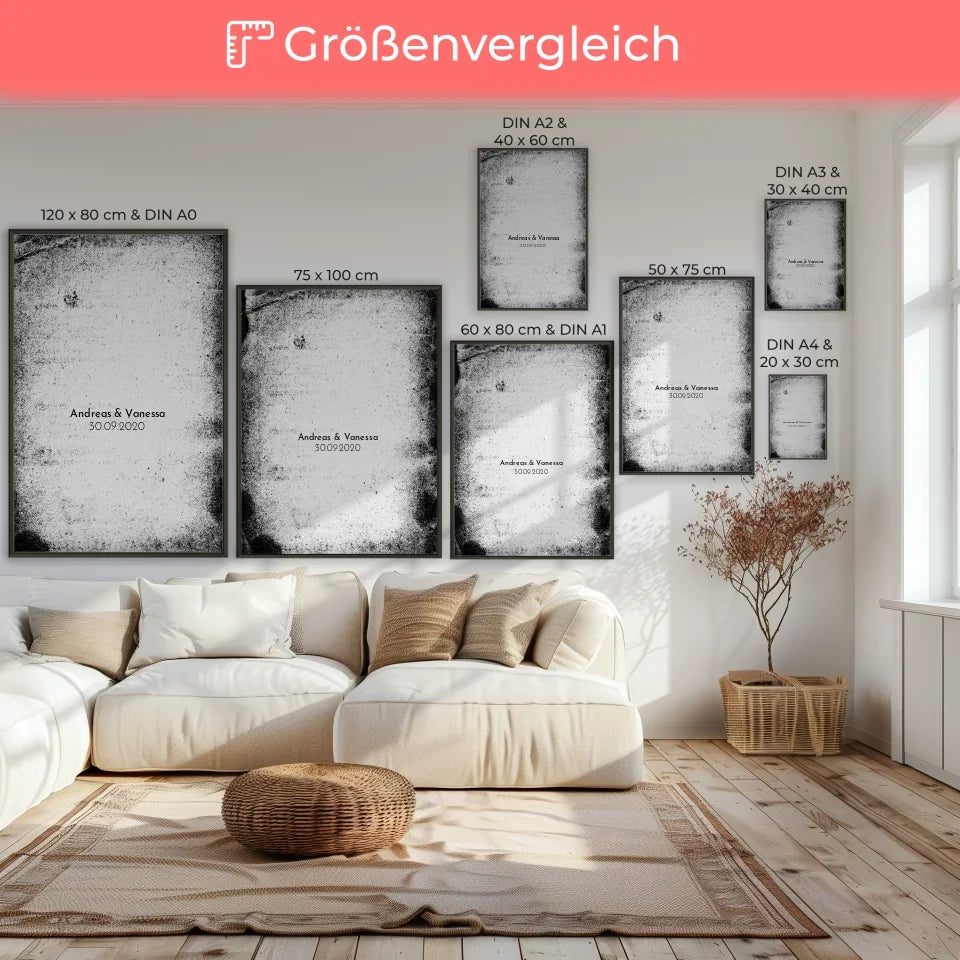Poster Größenvergleich 1