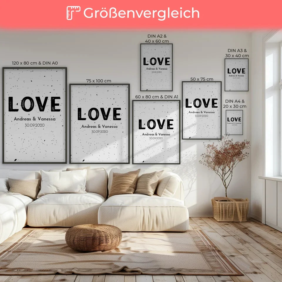 Poster Größenvergleich 1