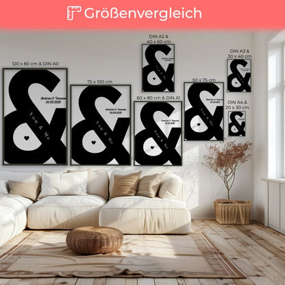 Poster Größenvergleich 1