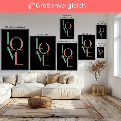 Poster Größenvergleich 1