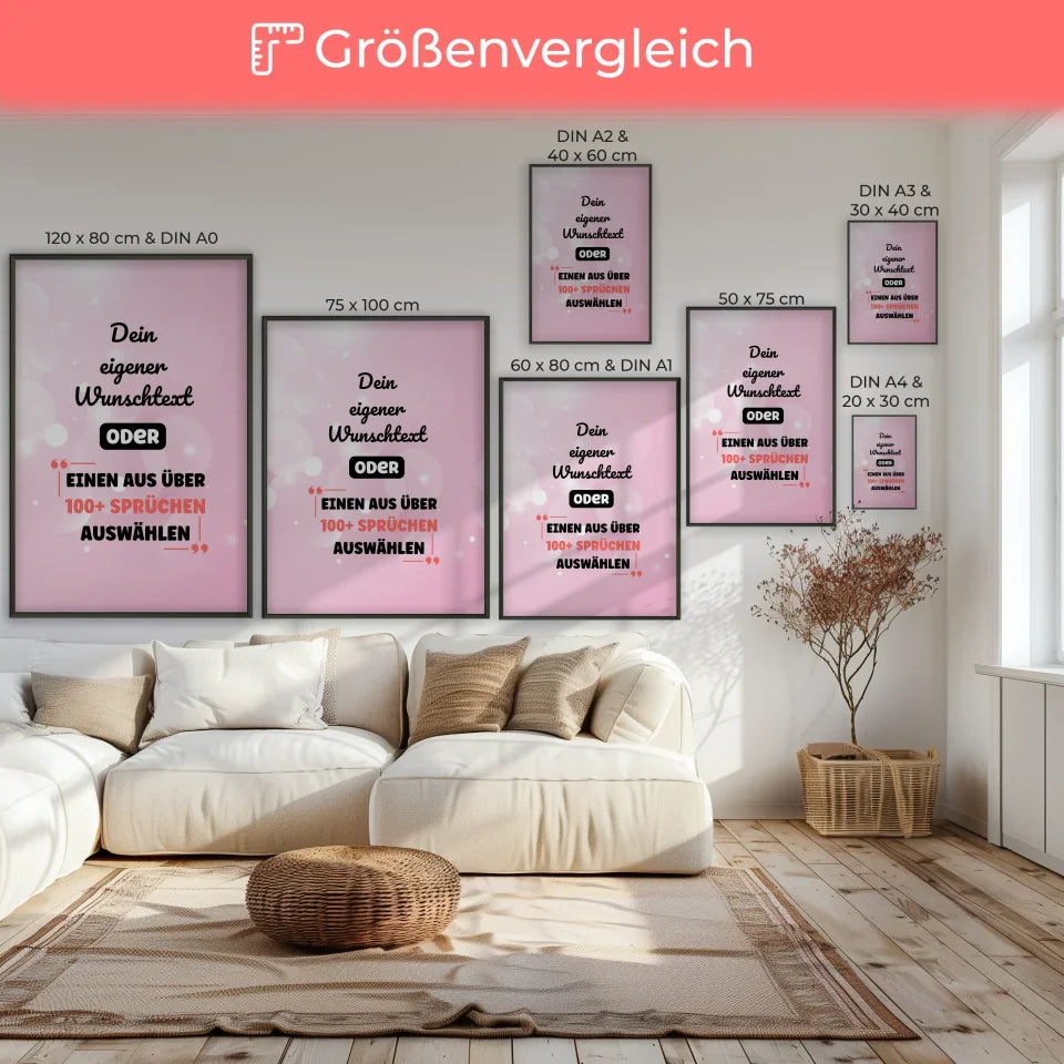 Poster Größenvergleich 1