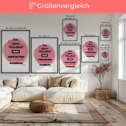 Poster Größenvergleich 1